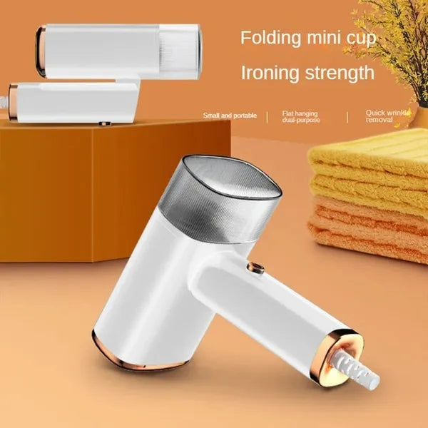 Handheld Fabric Steam Brush, Portable Iron, 1000W Foldable Garment Steamer
