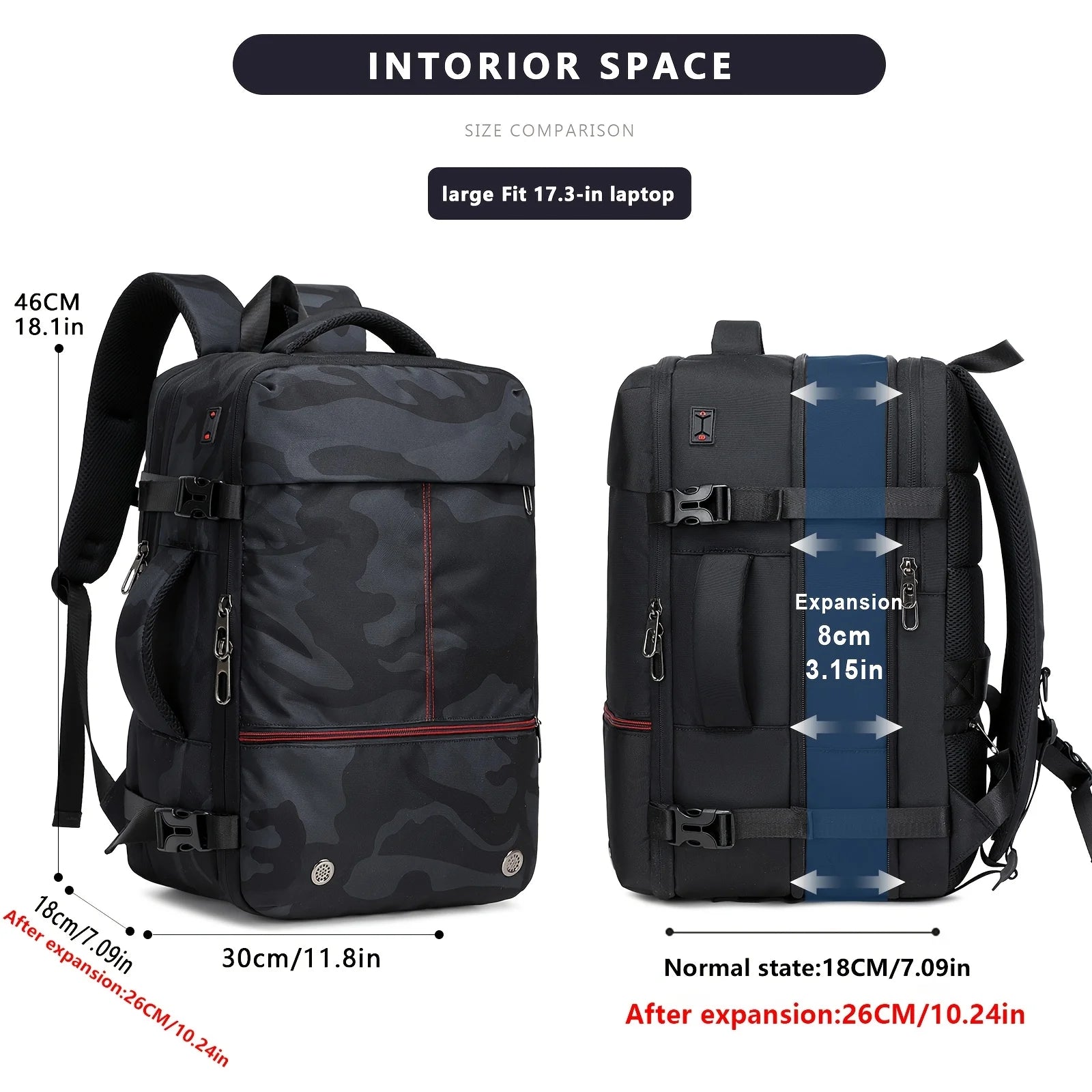 Multifunctional Backpack for Men