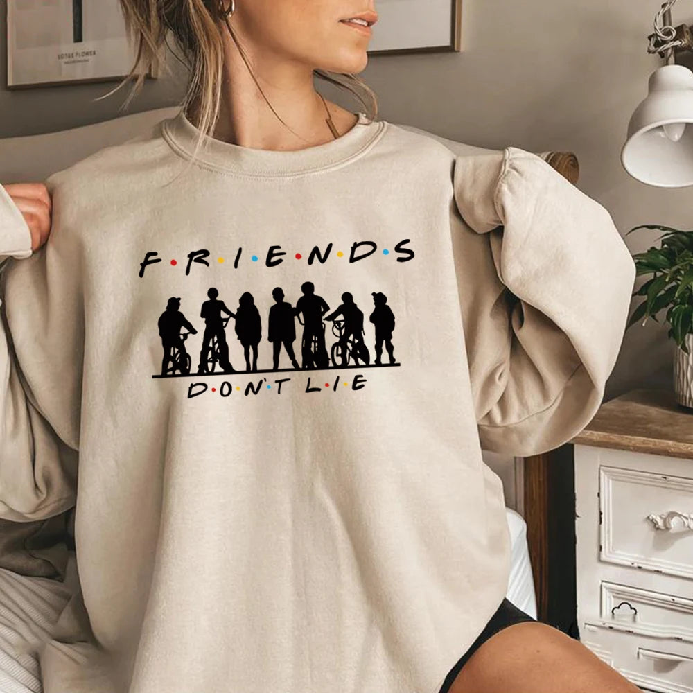 Friends Don’t Lie pullover sweatshirt