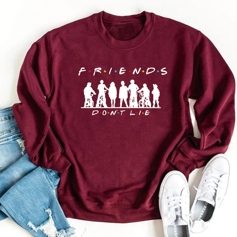 Friends Don’t Lie pullover sweatshirt