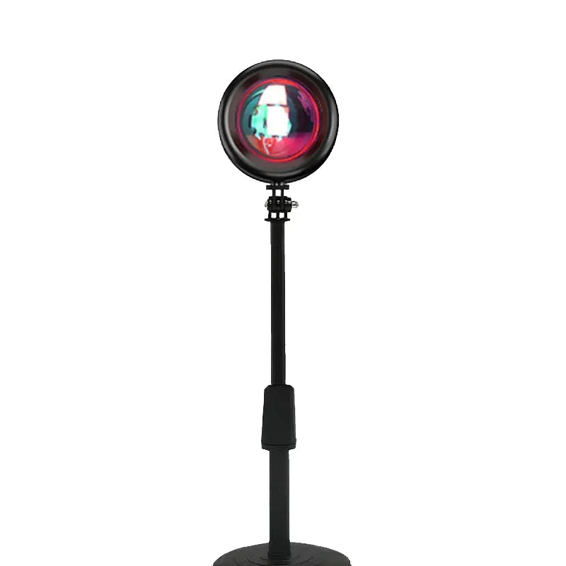 Sunset Projector Lamp Rainbow Atmosphere Night Light Sunset Light for Bedroom Room Decor Decoration Background Wall Table Lamp