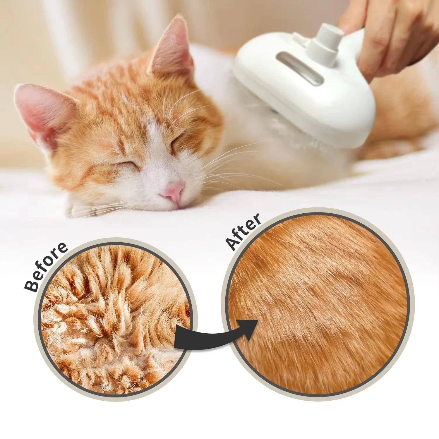 Pet Spray Hair Comb