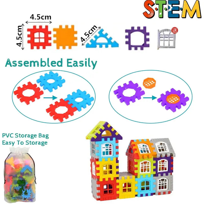 Kids House Building Blocks