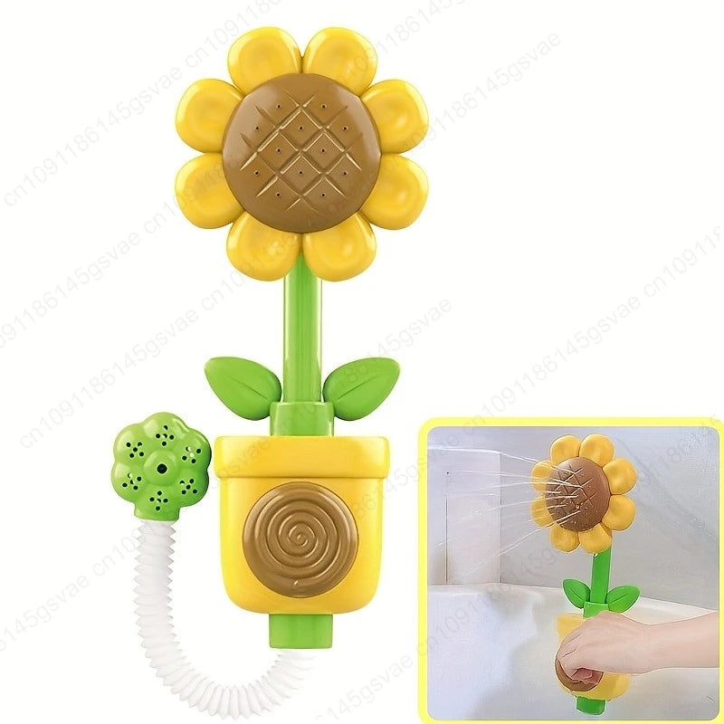 Baby Bathtub Water Play Set Rotating Sprinkler