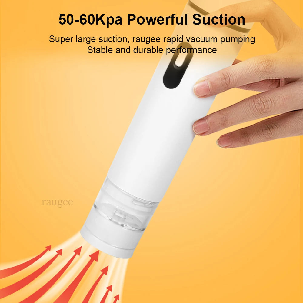 Wireless Vacuum Sealer Pump - Handheld Food Sealing Pump 