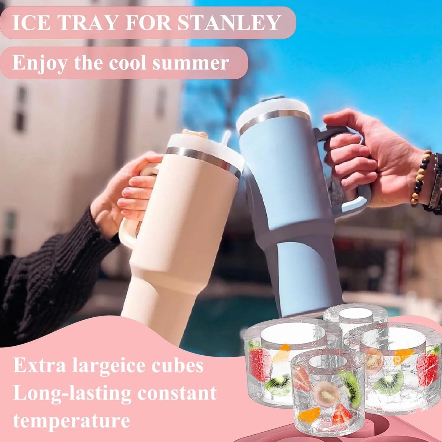 Stanley 4-in-1 Silicone Ice Cube Tray